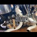 Harley footpegs, kickstart pedal ,SHOVEL, custom project , handmade Aluminium