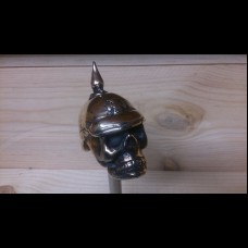  Harley Shift knob German Skull brass handmade, hot rod, harley, custom bike, 