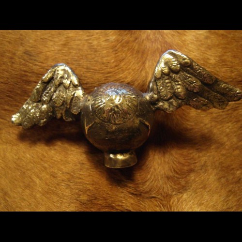 Harley Shift knob Flying Eye brass handmade, hot rod, harley, custom bike